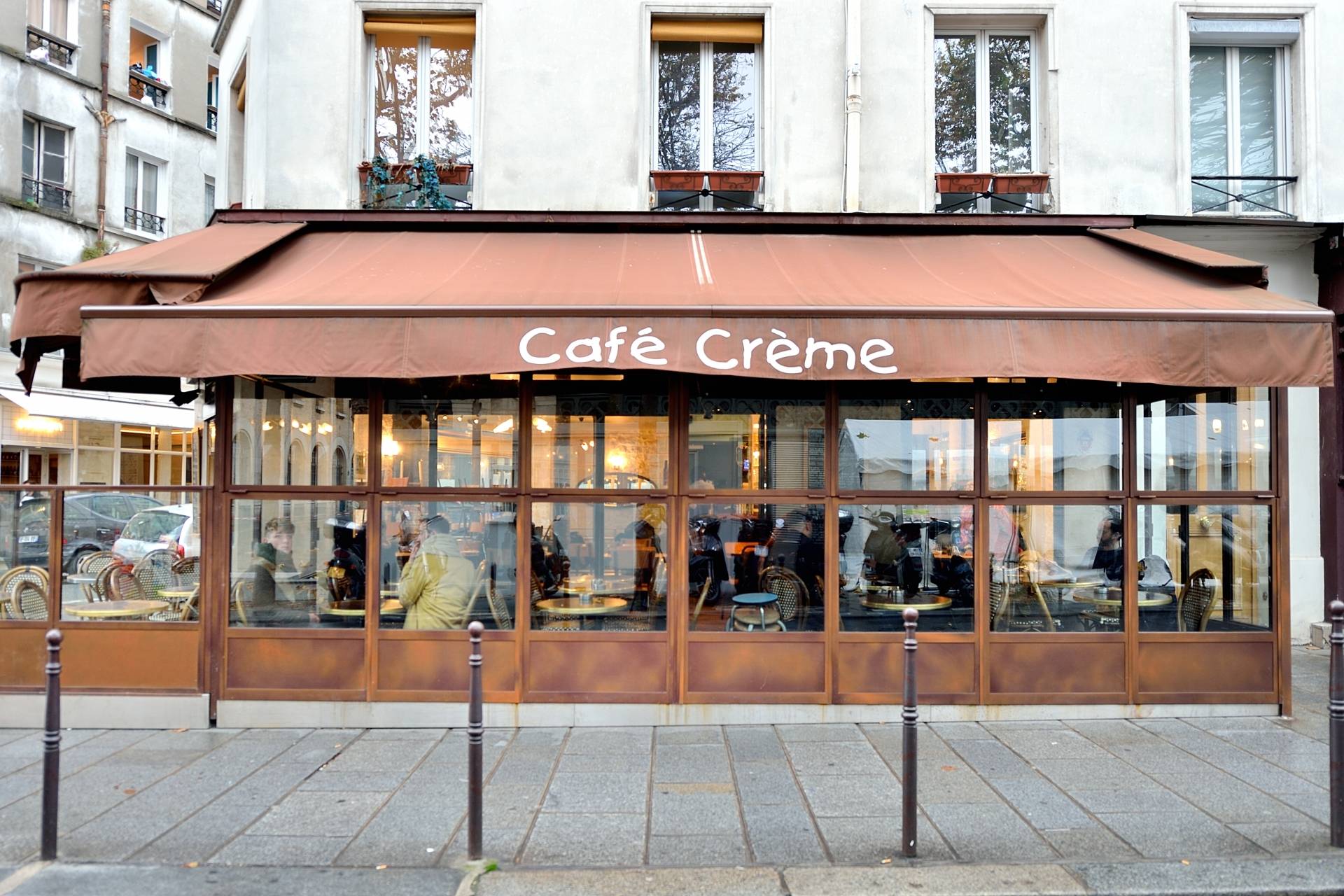 Le Café Crème, Paris (75) © RIOU Glass | Sarah Vervisch - 